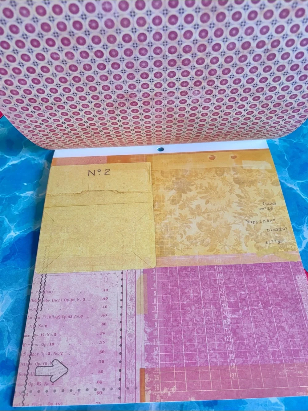 K&Company Scrapbooking Paper Pad Cut N Paste 12x12 K & Co